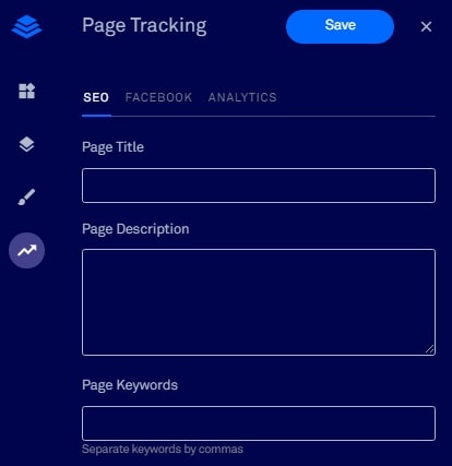 Affiliate Marketing Leadpages Page Tracking Settings