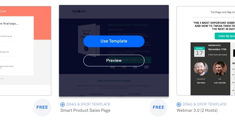 Affiliate Marketing Leadpages Use A Template