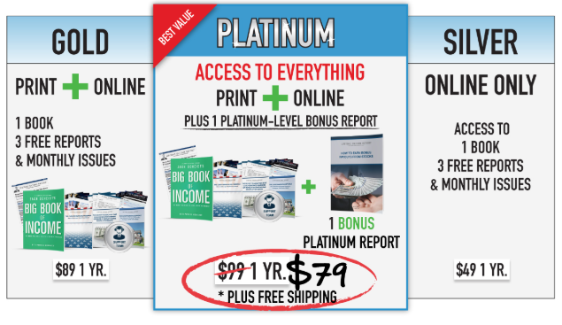 Affiliate Marketing Cash For Patriots Membership Levels